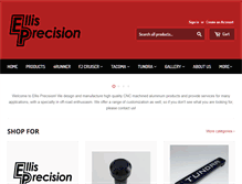 Tablet Screenshot of ellisprecision.ca
